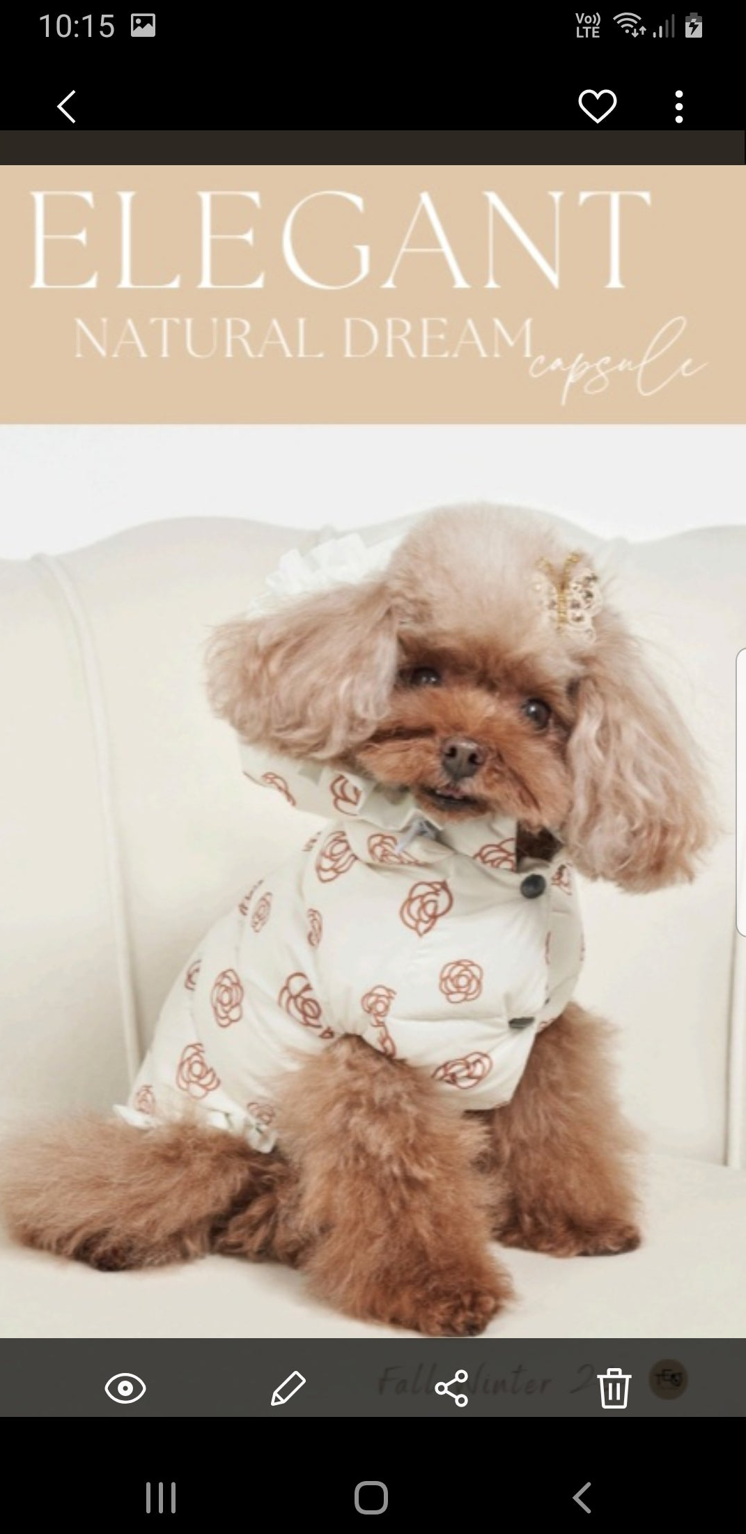 DE LUX CAMELIA down jacket