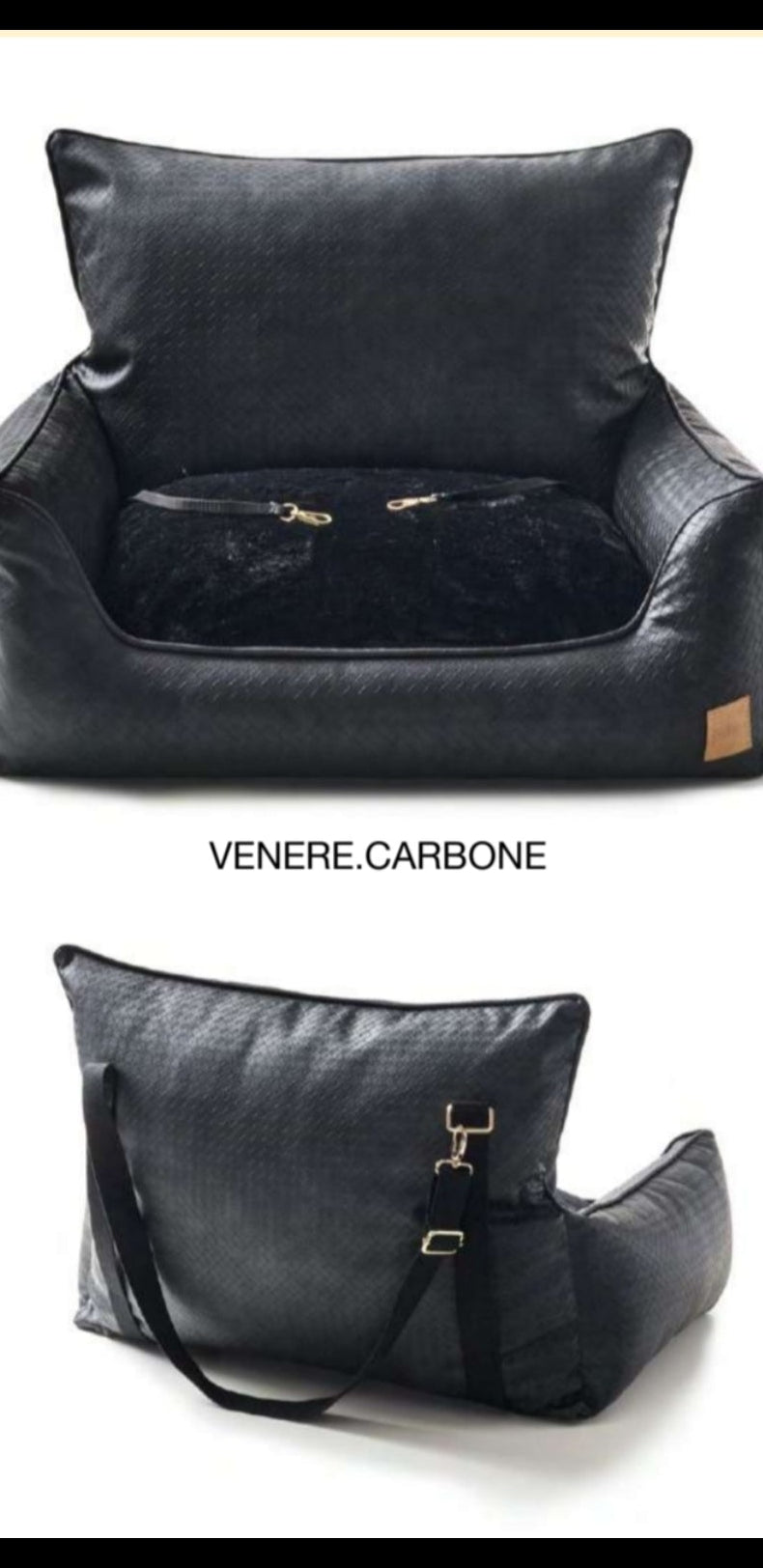 Car seat venere carbone