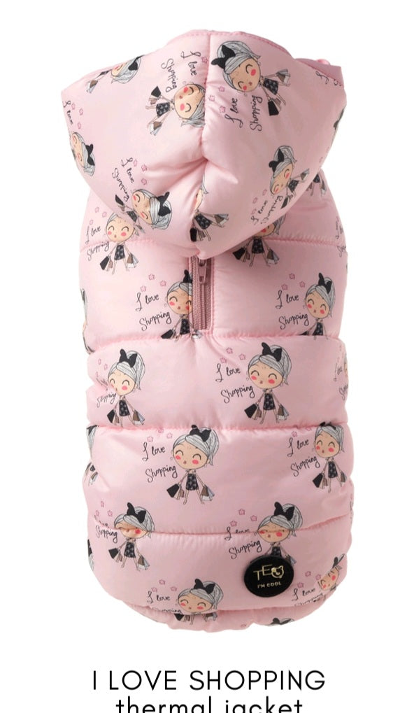 I love shopping thermal jacket