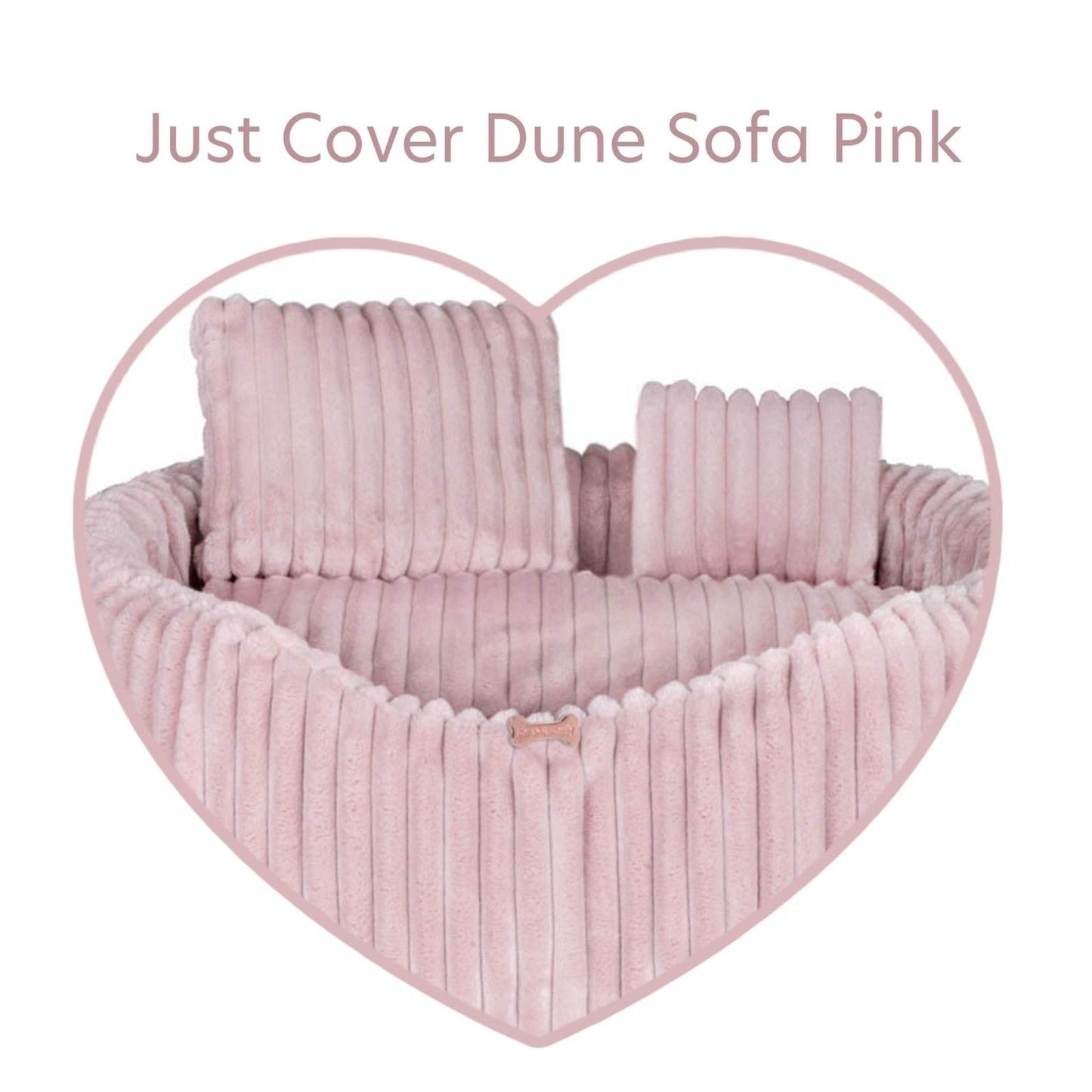 For Pets Only Cuccia Dune Sofa Pink