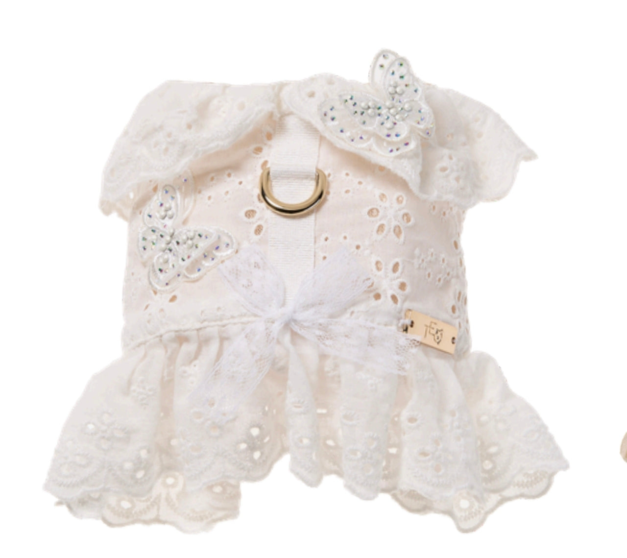 Sangallo lace tailoring harness
