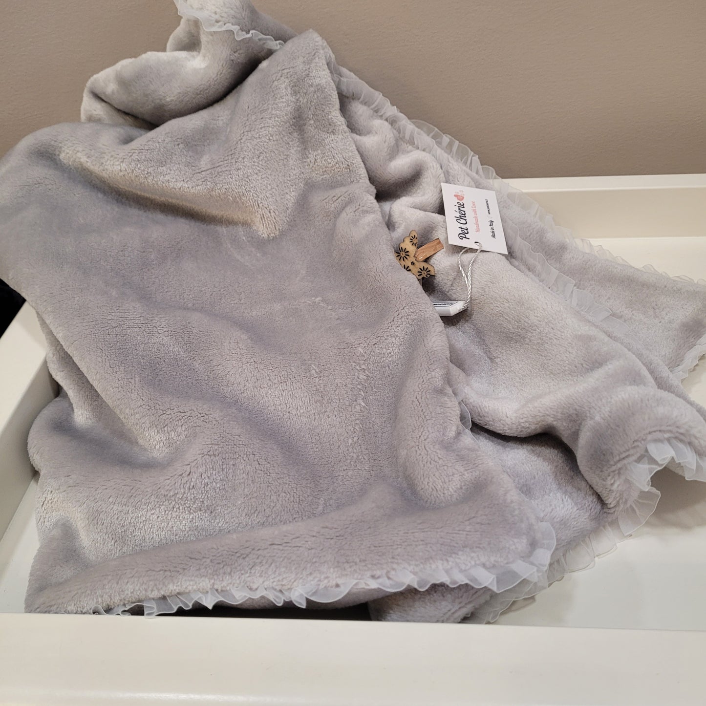 Copertina in ecopelliccia