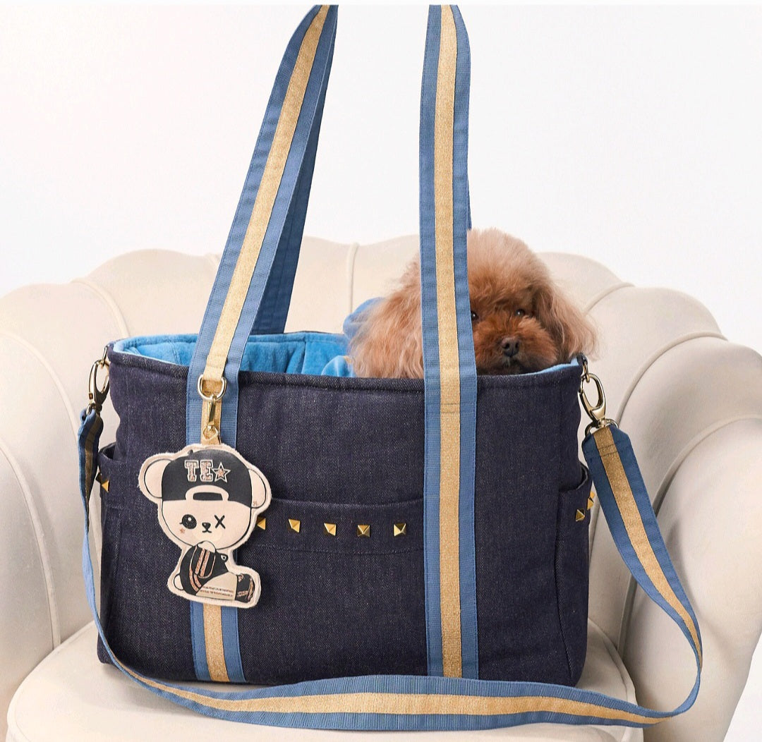 Trendy boy icon bag con charm