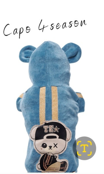 Trendy boy icon hoodie pull