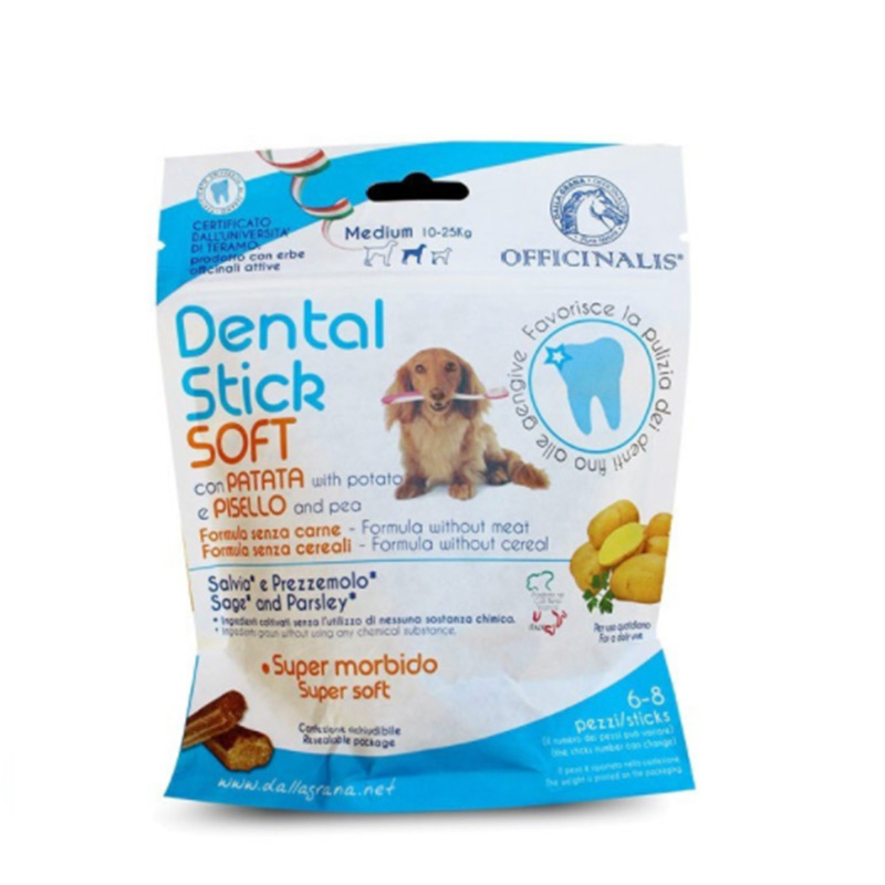 DALLA-GRANA-PURA-NATURA-DENTAL-STICK-SOFT-PATATE-PISELLI-SALVIA-E-PREZZEMOLO