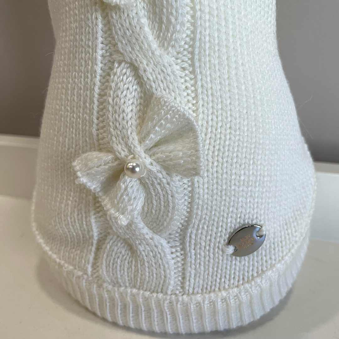 Pull Cher en Cashwool Blanc