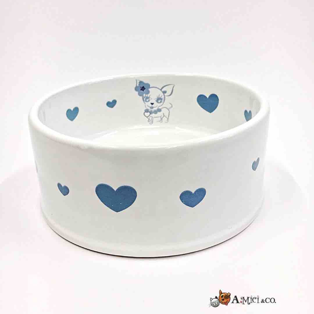 ciotola-ceramica-chihuahua-con-cuori-azzurri