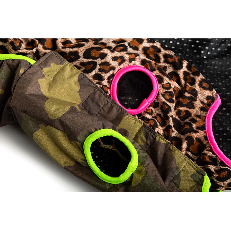 Veste de pluie Imperméable Camouflage-Jaune