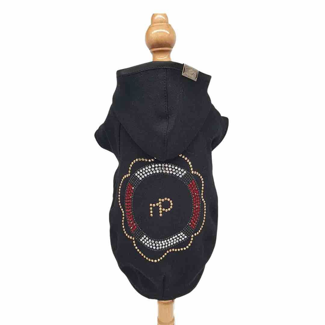 felpa-nottoopet-diamond-float-nera