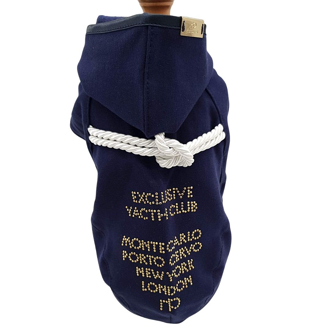 Sweatshirt Yacht Club Studs Bleu Foncé