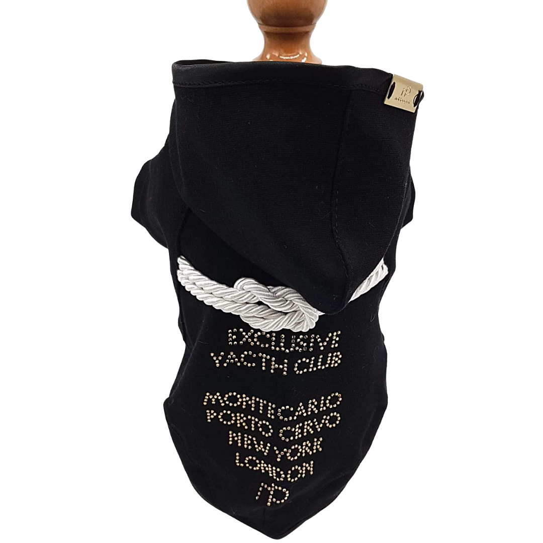 Sweatshirt Yacht Club Studs Noir