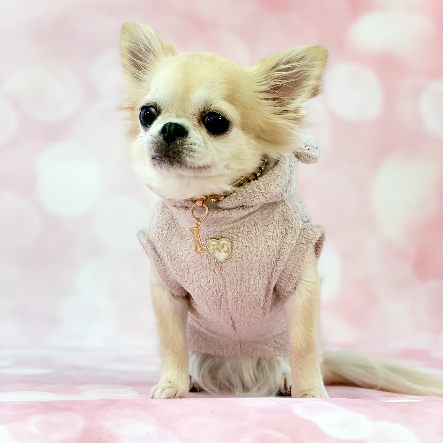 Rose Gold Bamboo Pull Sweatshirt