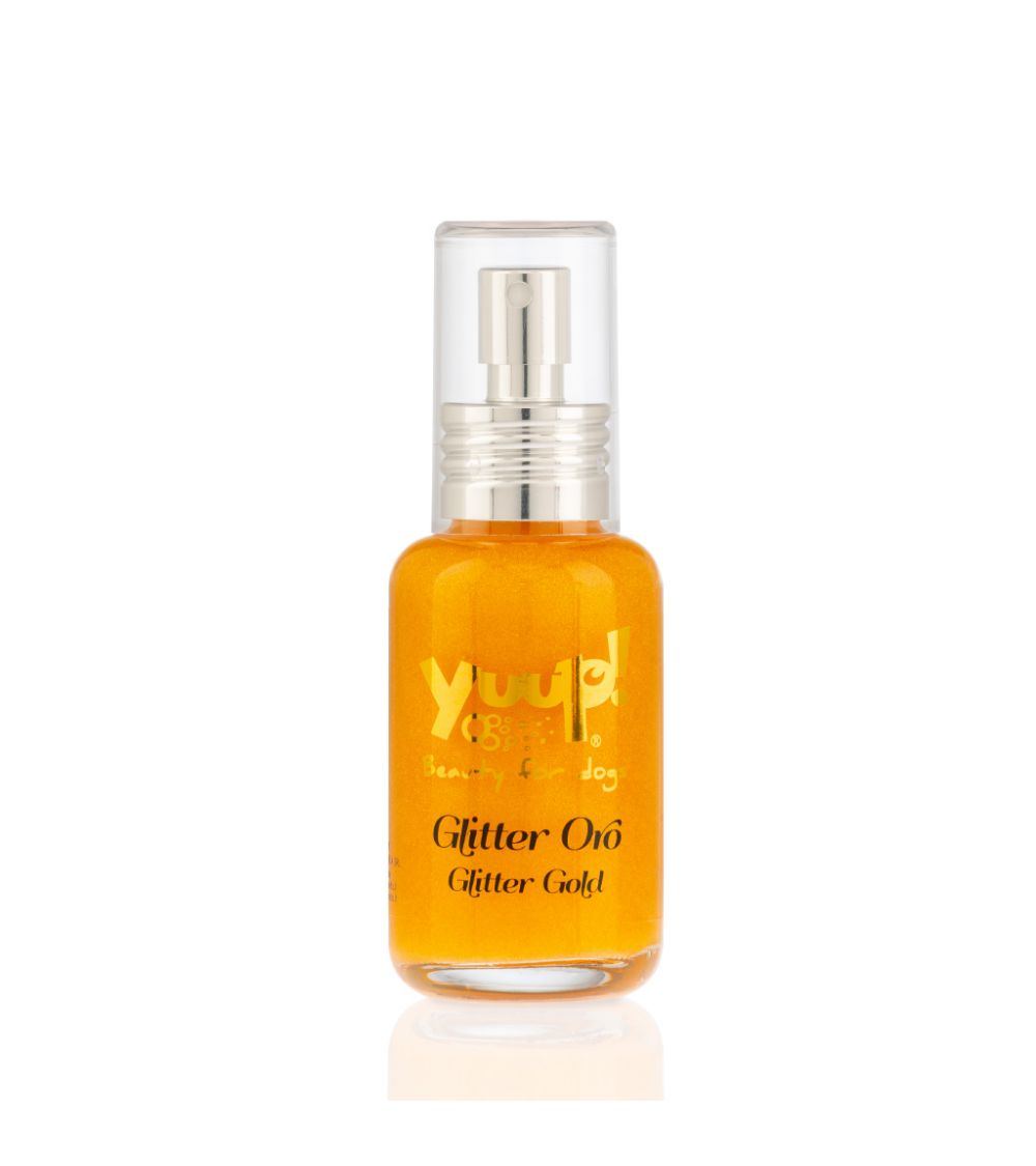 profumo-per-cani-glitter-oro-yuup
