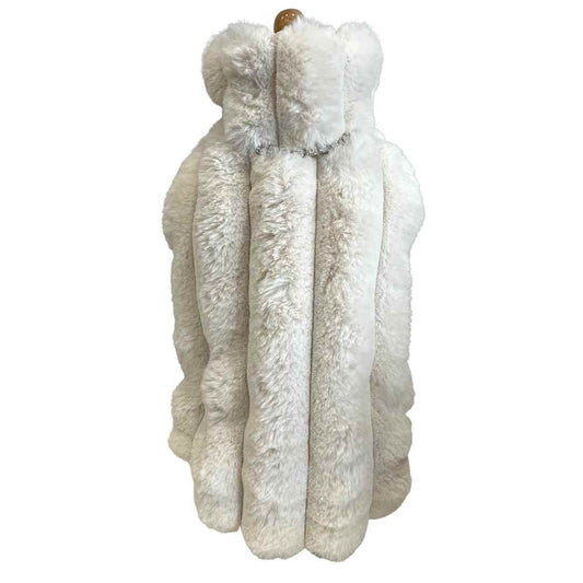 Cappotto Lemming Fur Coat Bianco Milk