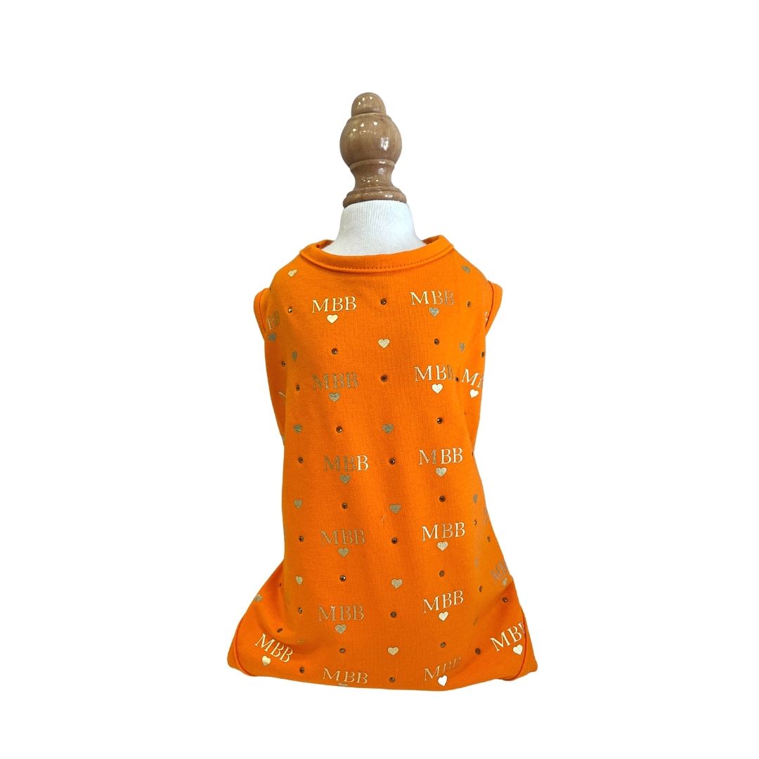 T-Shirt You&Me Mon Bonbon Milano Orange Fluo