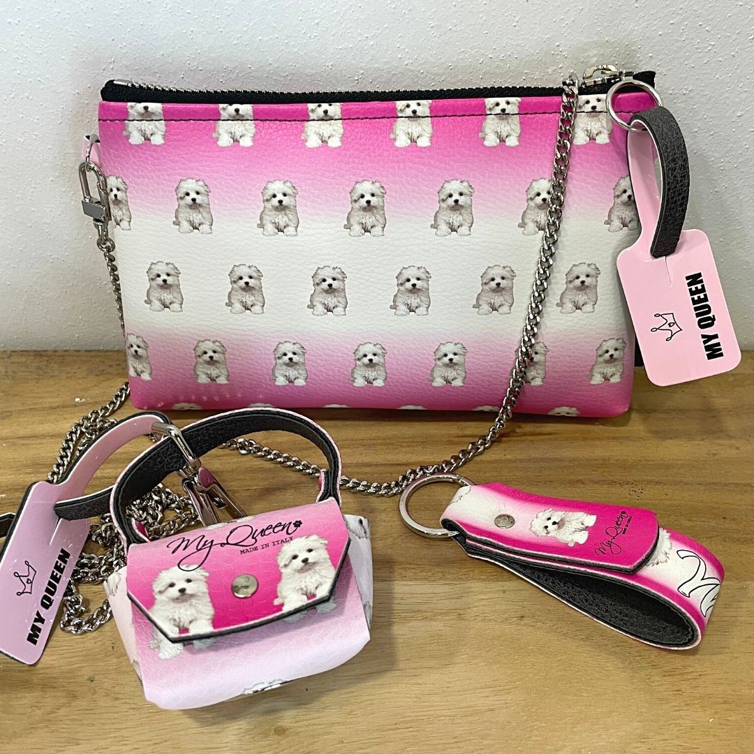myqueenpet-completo-pochette-portachiavi-portasachetti-rosa-maltese