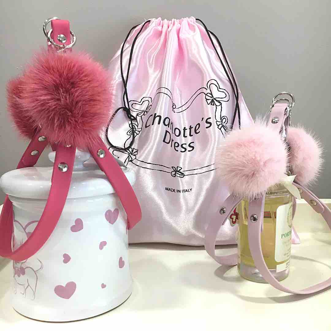 Pettorina Oplà Nuvola Fucsia con guinzaglio