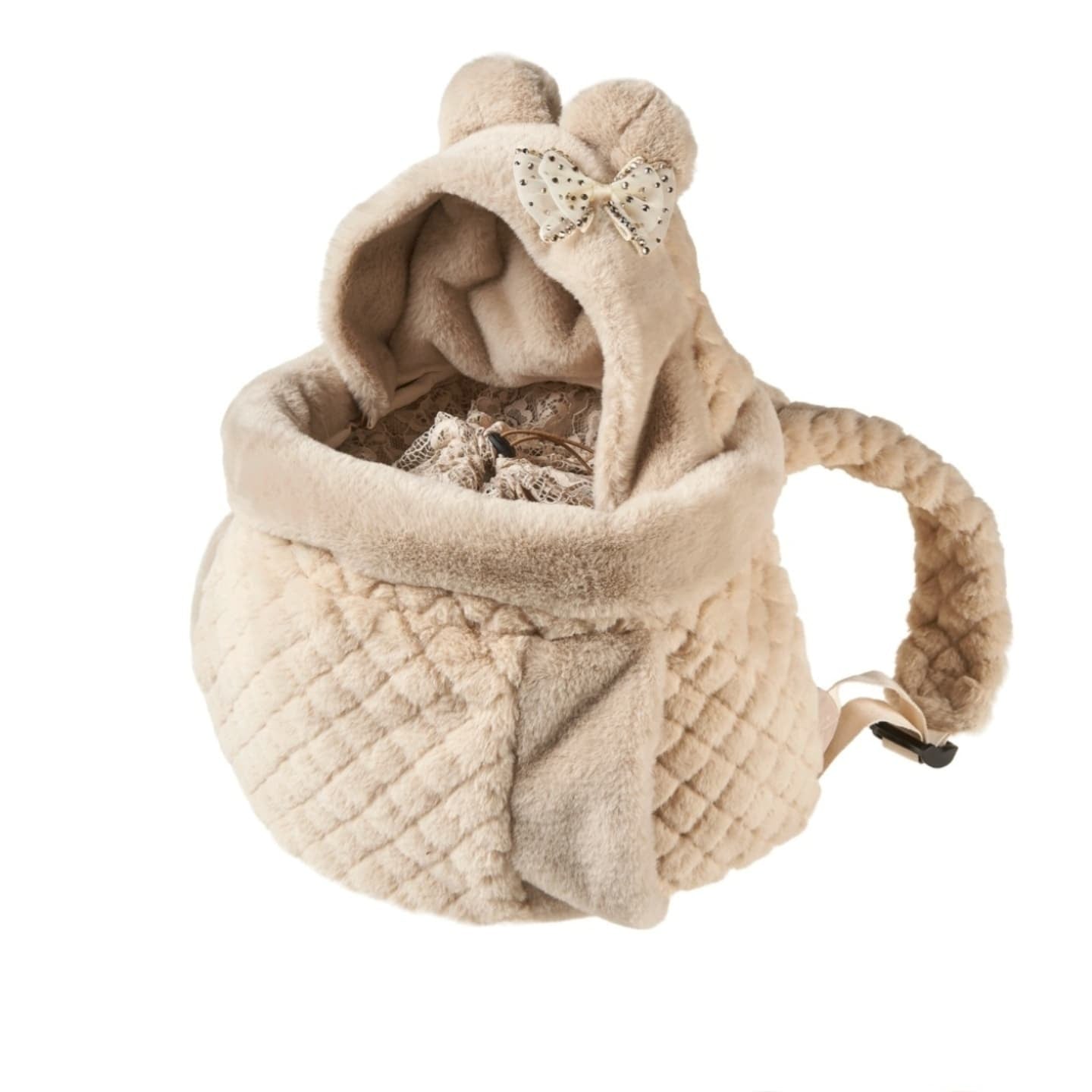 Zaino in ecopelliccia per cagnolini Teo I'm Cool