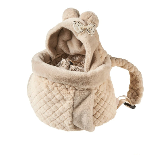 Zaino in ecopelliccia per cagnolini Teo I'm Cool