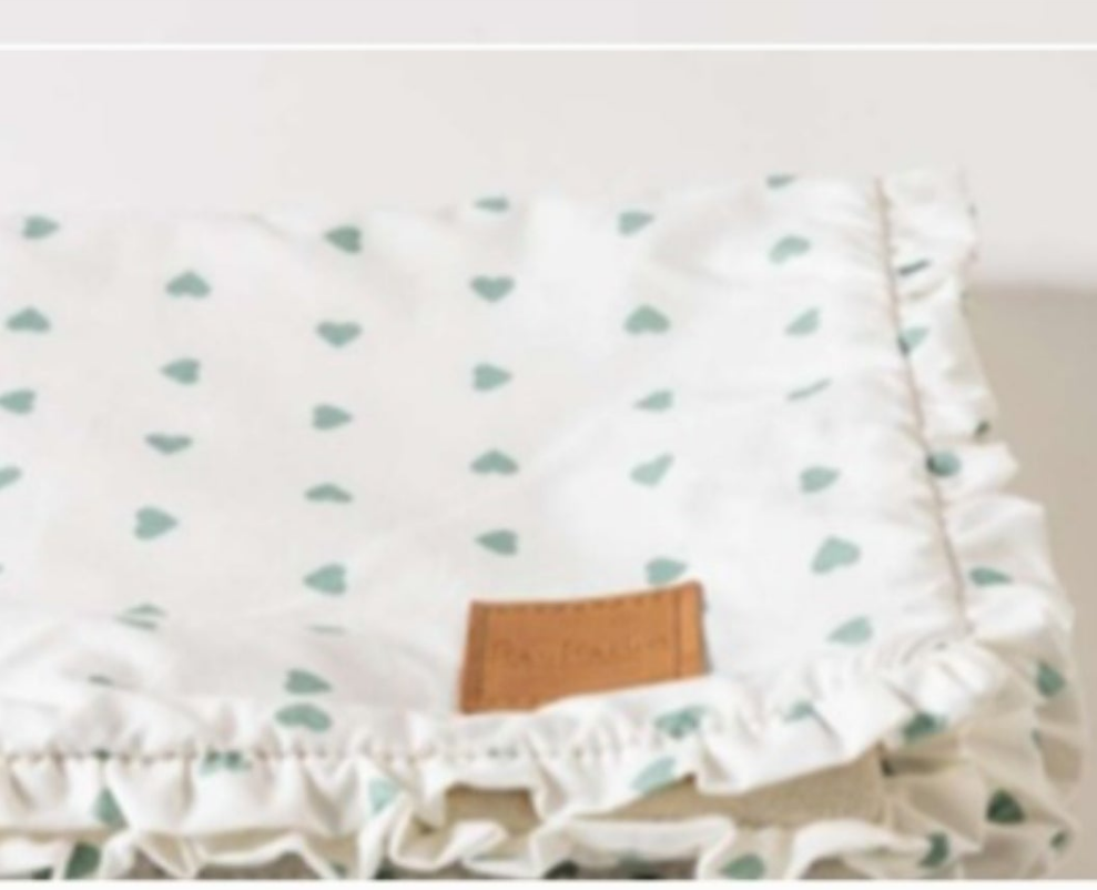 Blanket spring beige e tiffany