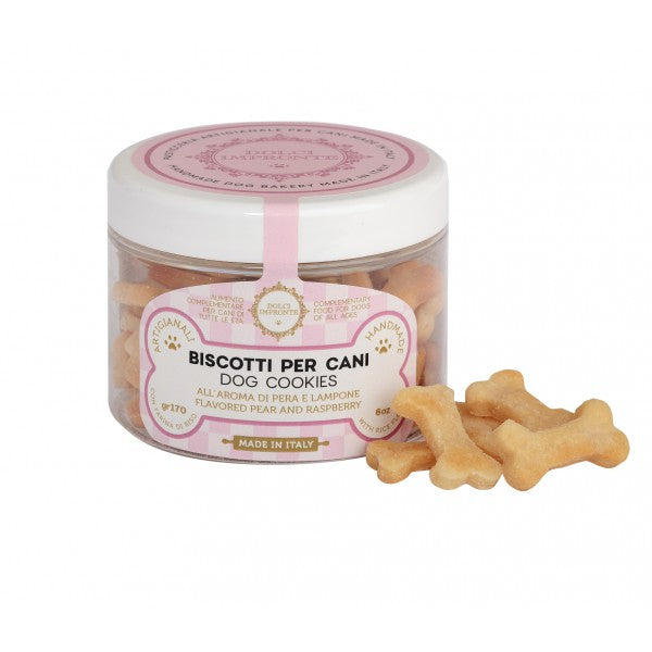  Dolci Impronte Cookies for Dogs Pear and Raspberry Flavor 170g
