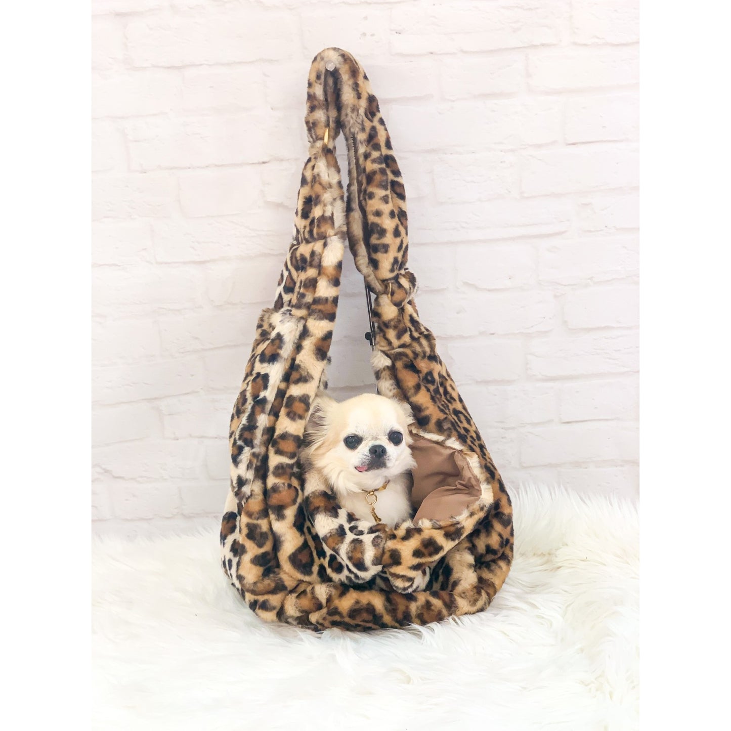 For Pets Only Bag Soft Fur Bag Leo