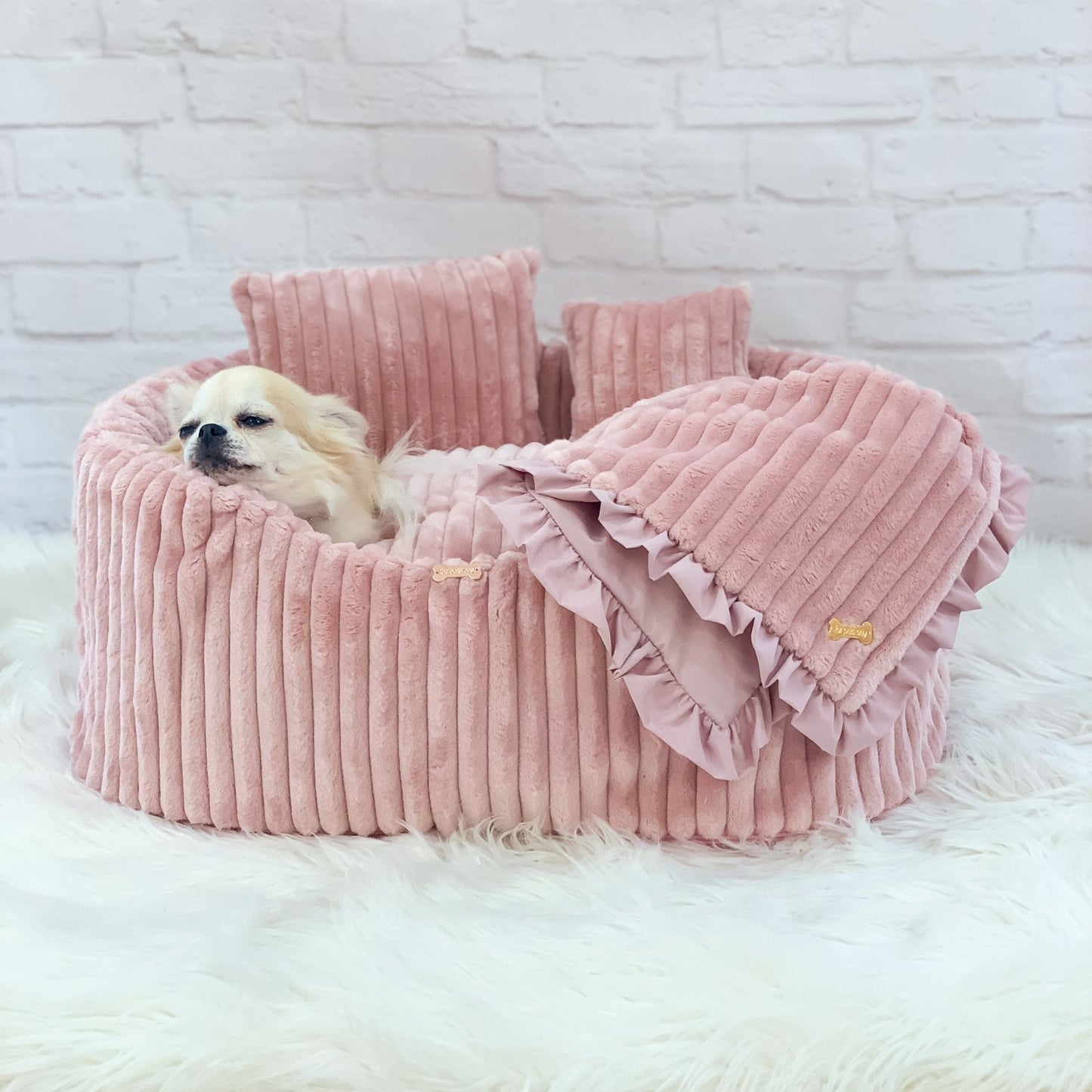 For Pets Only Cuccia Dune Sofa Pink