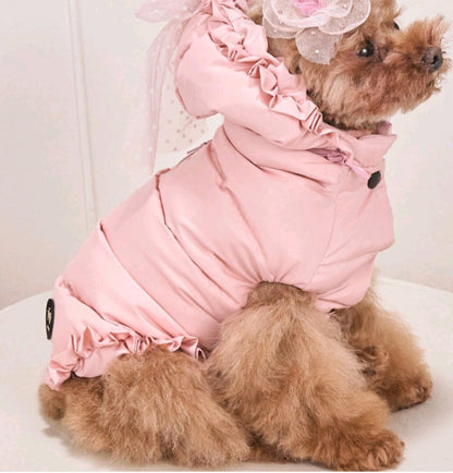 De Lux Down jacket pink Teo I'm Cool