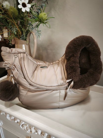 Marsupio taupe Mon bon bon Milano