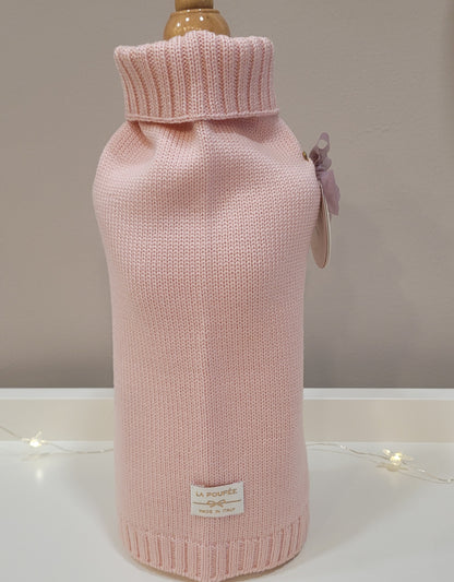 Pull lana rosa @La Poupeè