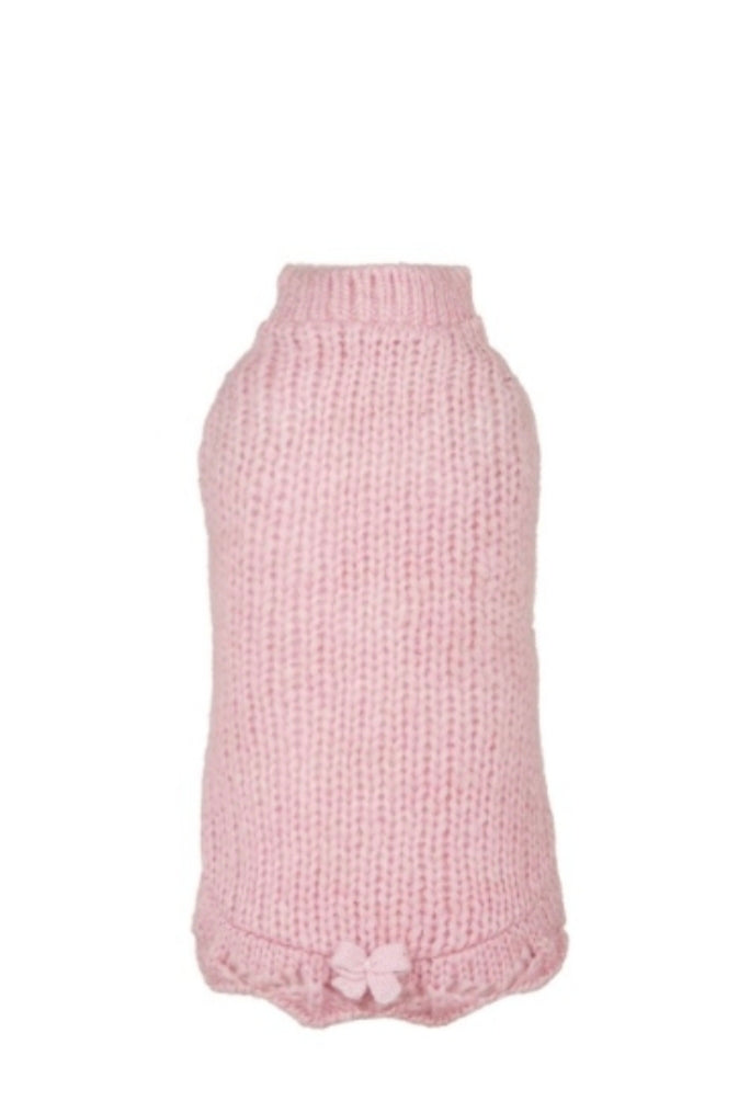 Petit souffle baby pink pull