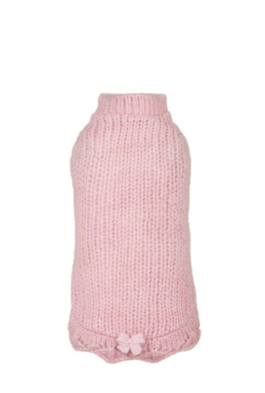 Petit souffle baby pink pull