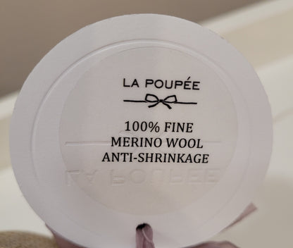 Pull lana rosa @La Poupeè