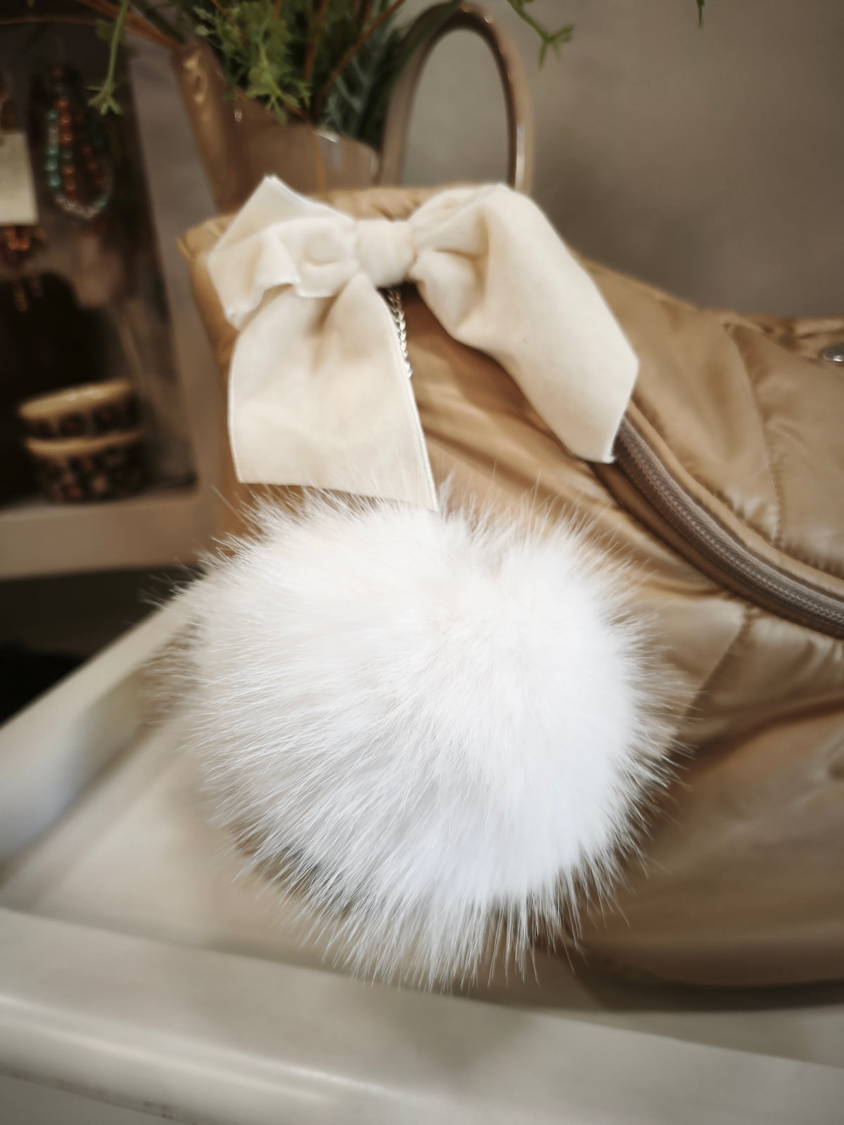 Marsupio champagne Mon bon bon Milano
