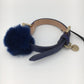 Collare Fluffy Blue Iris - A.Mici&Co Boutique