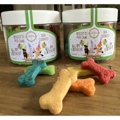 Dolci Impronte Biscuits for Dogs Happy Birthday 170g