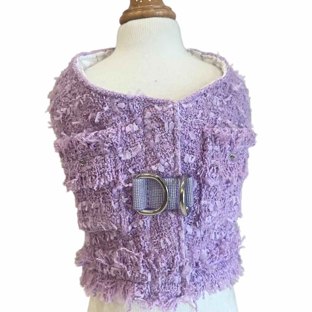 Starry Night Harness in Lilac Fabric
