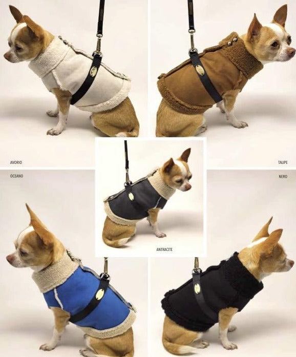 Sheepskin shop dog harness