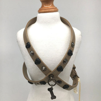 MY SKULL HARNESS TAUPE