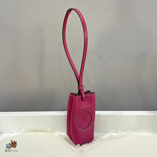 Carlotta Palermo Poppy Bag Cord in Peony Leather