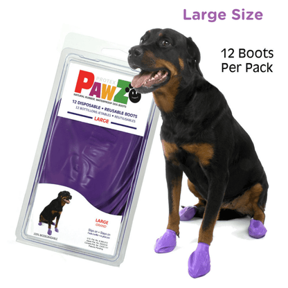 Pawz Natural Rubber Waterproof Dog Boots