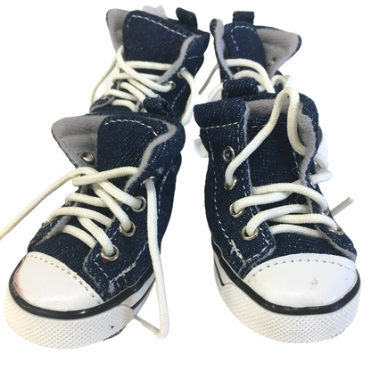 Scarpe per Cani Blu Scuro Paia di Stivali – Boutique